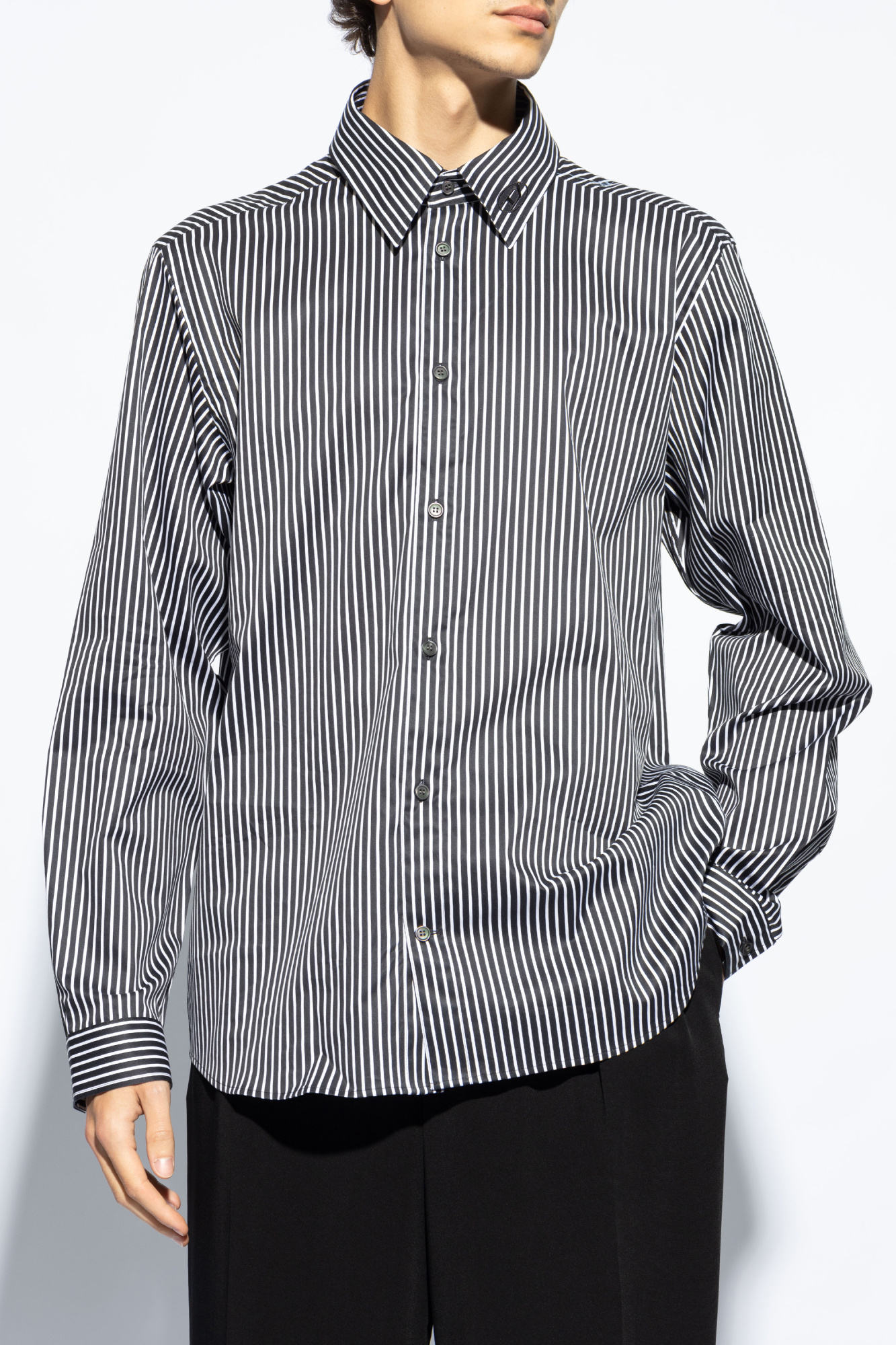 Black Shirt `S-TURNER-STRIPE-D` Diesel - Vitkac AS
